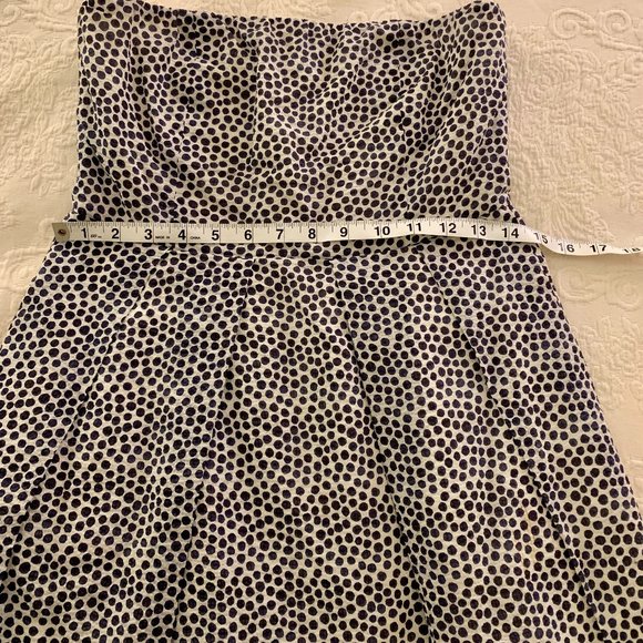 J. Crew Summer Strapless - Polka Dot, Size 4 - Picture 8 of 10